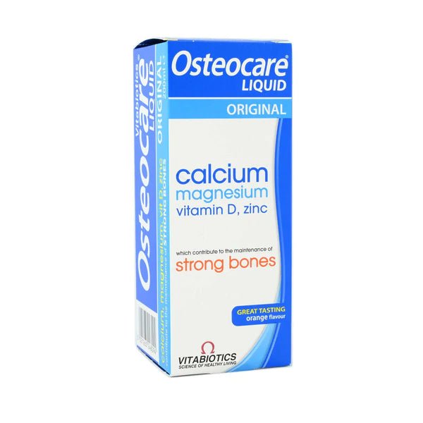 Vitabiotics Osteocare Liquid Original 200ml – liquid calcium and vitamin D supplement for strong bones and teeth, supporting overall bone health