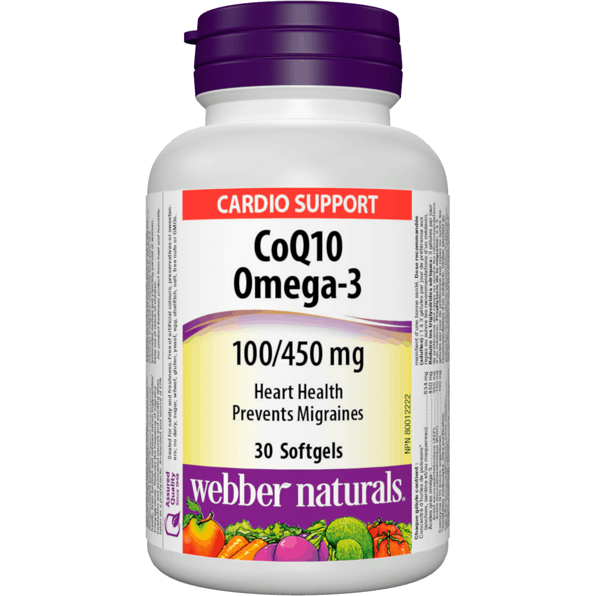 ber Naturals CoQ10 Omega3 100/450 mg 30 Softgels Med7 Online
