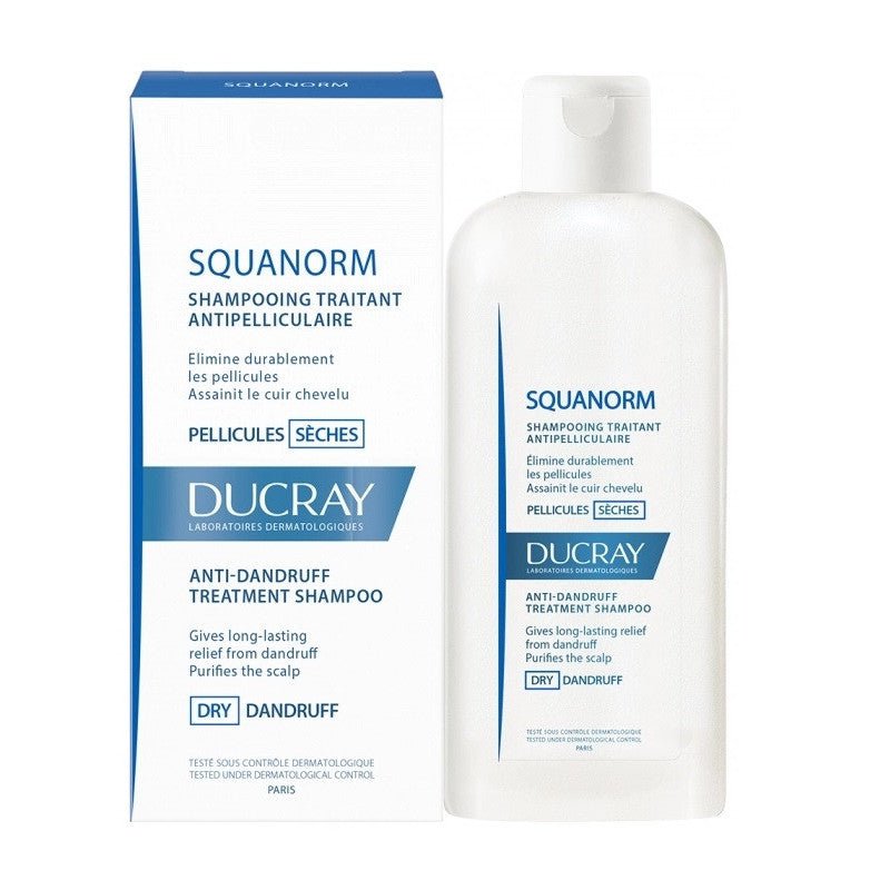 DUCRAY SQUANORM DRY DANDRUFF TREATMENT SHAMPOO 200ML