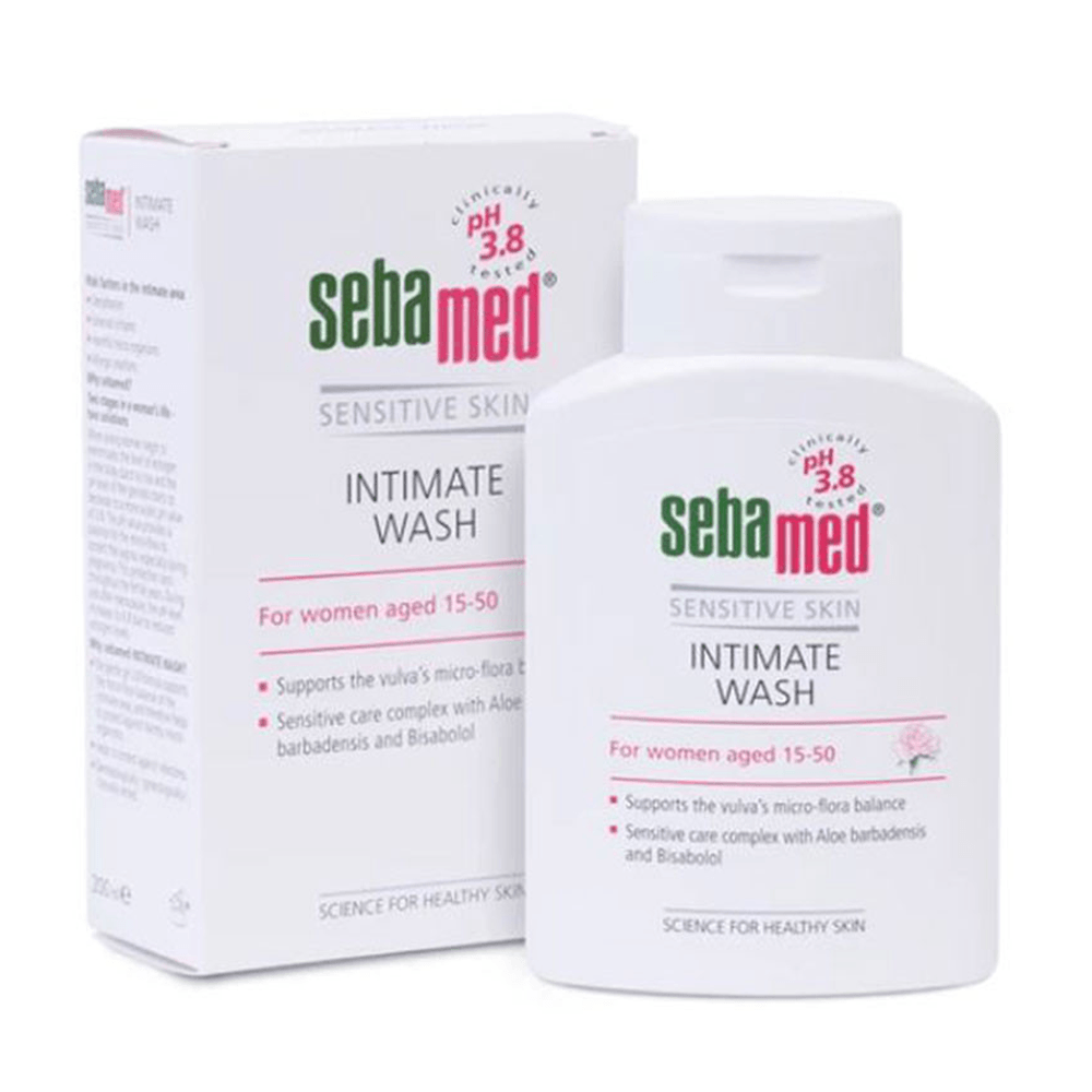 SEBAMED SENSITIVE SKIN INTIMATE WASH FOR WOMEN AGED 15-50 200ML