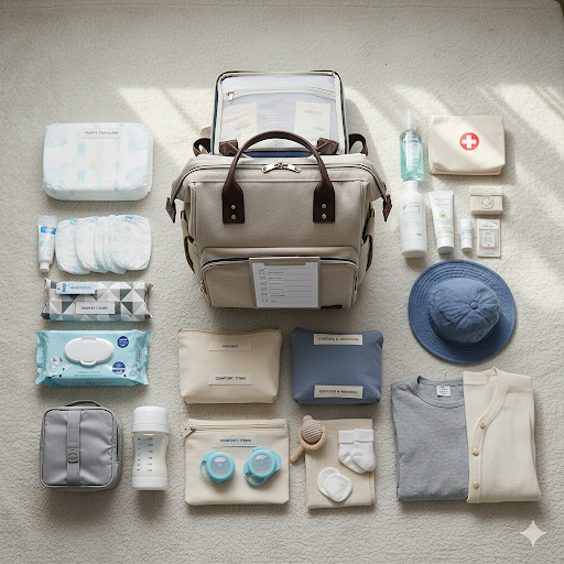 Mom baby kit essentiels