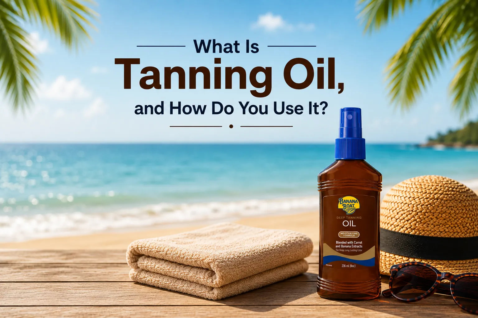 What Is Tanning Oil, and How Do You Use It?