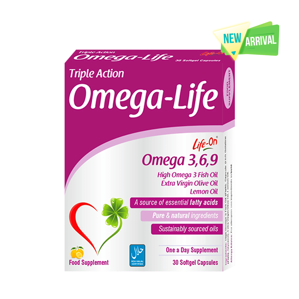 Life Omega Life On Triple Action Omega Life 369 Cap 30s – Med7 Online