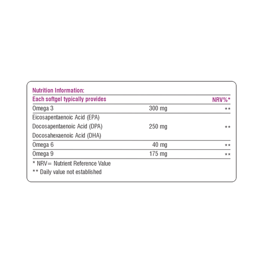 الحياة على كبسولات أوميجا لايف 369 ذات التأثير الثلاثي، 30 كبسولة
