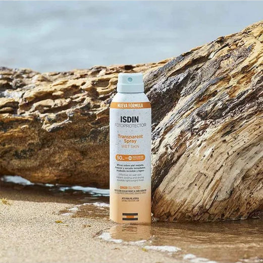 ISDIN FOTOPROTECTOR SPF50 TRANSPARENT SPRAY WET SKIN 250ML