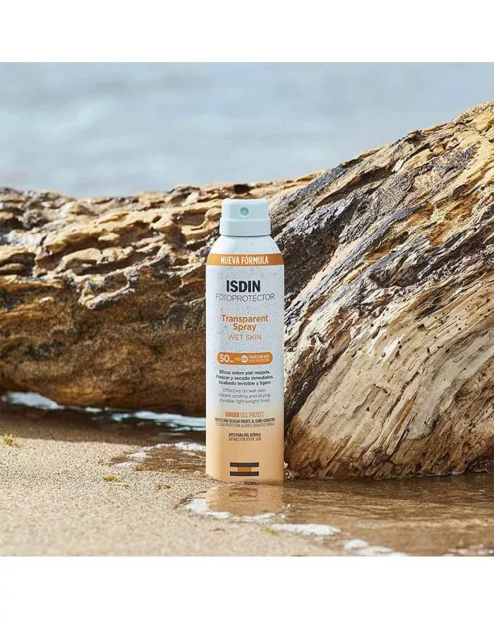 ISDIN FOTOPROTECTOR SPF50 TRANSPARENT SPRAY WET SKIN 250ML
