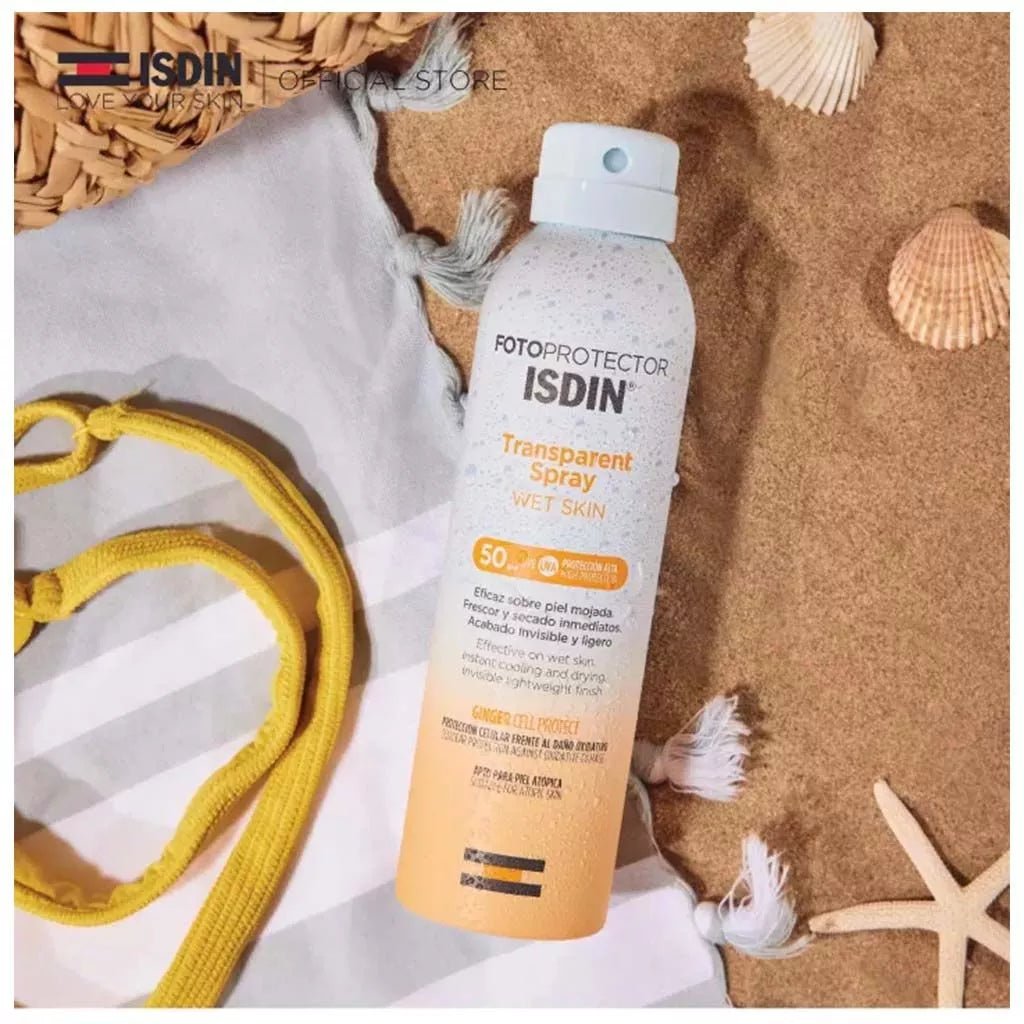 ISDIN FOTOPROTECTOR SPF50 TRANSPARENT SPRAY WET SKIN 250ML