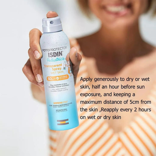 ISDIN FOTOPROTECTOR SPF50 PEDIATRICS TRANSPARENT SPRAY WET SKIN 250ML