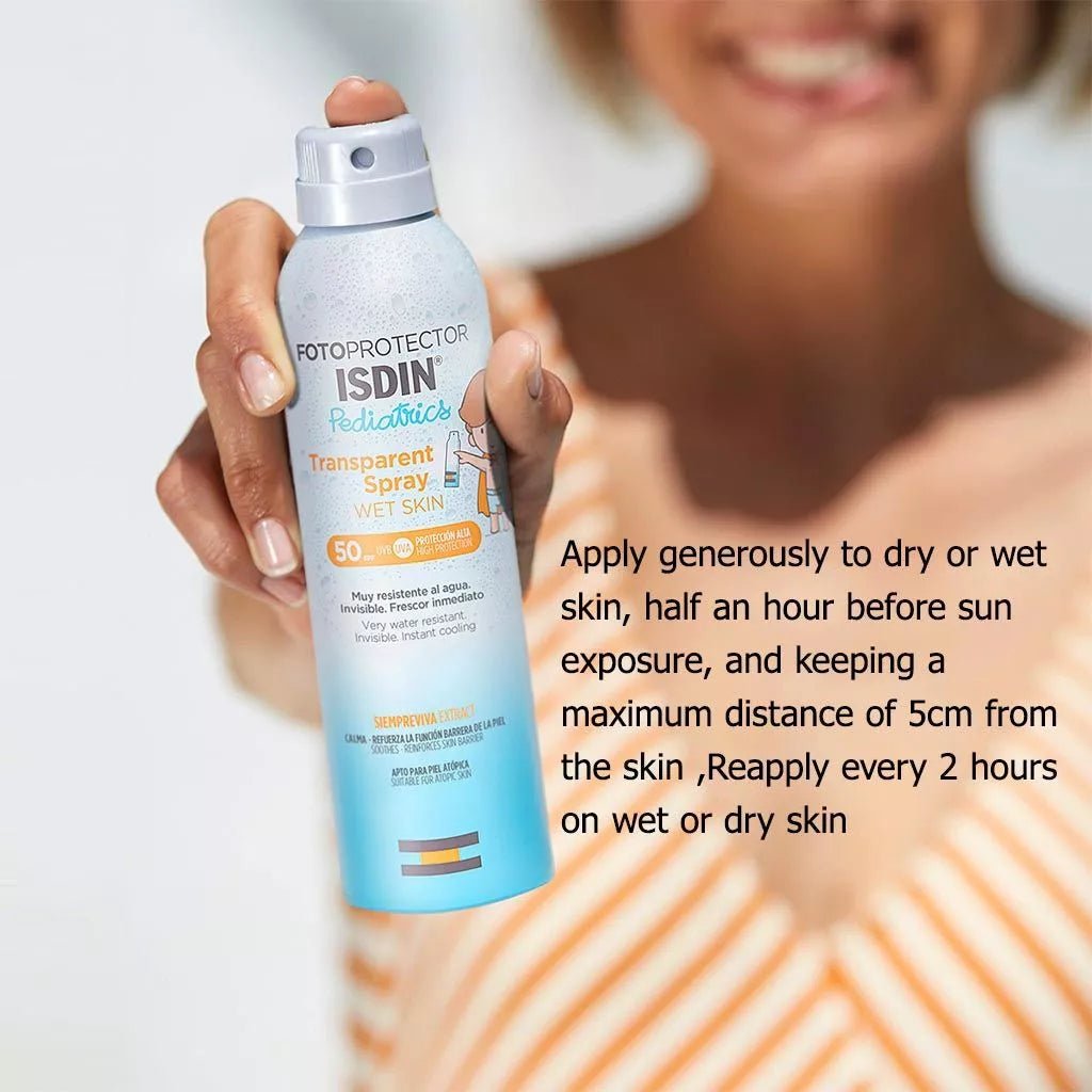 ISDIN FOTOPROTECTOR SPF50 PEDIATRICS TRANSPARENT SPRAY WET SKIN 250ML
