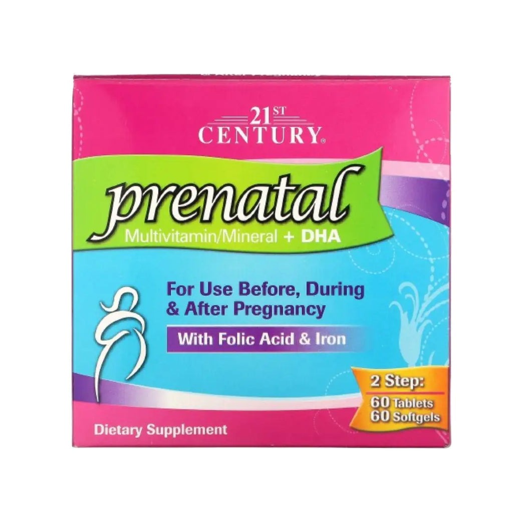 21st Century Prenatal Multivitamin + DHA 60s Dual Pack