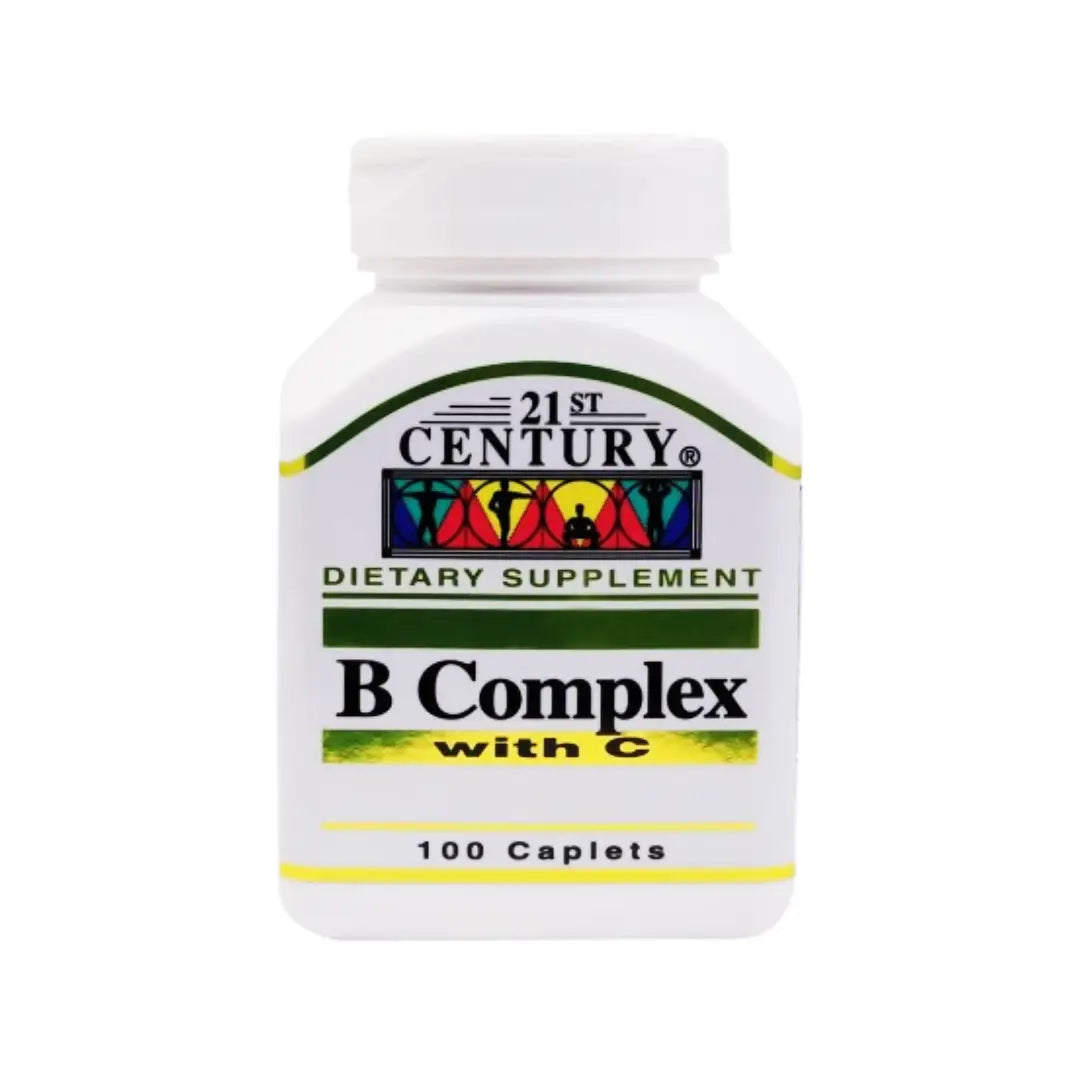 21st Century B Complex with Vitamin C Caplets 100s