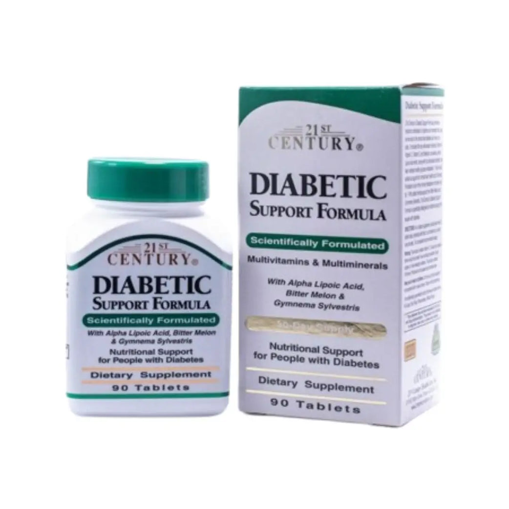 21st Century Diabetic Formula Tablets 90s wellness and metabolism support supplement