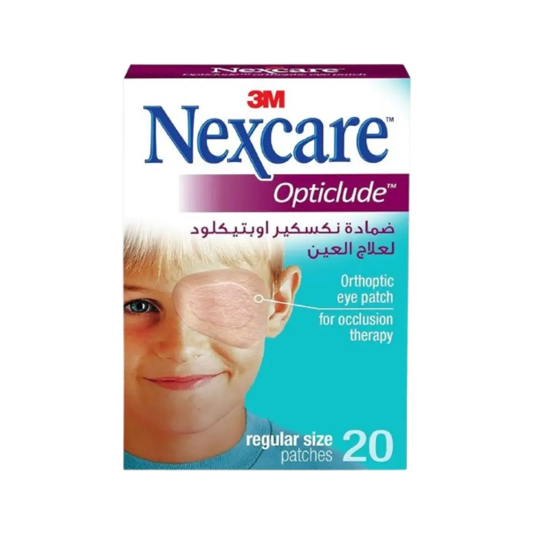 3M Nexcare Opticlude Eye Patch 20s 1539 - Orthoptic Eye Patches for Children