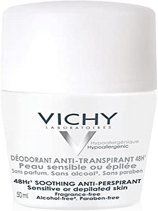 VICHY 48H ANTI PERSPIRANT SOOTHING DEO ROLL ON 50ML