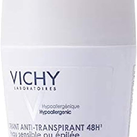 VICHY 48H ANTI PERSPIRANT SOOTHING DEO ROLL ON 50ML