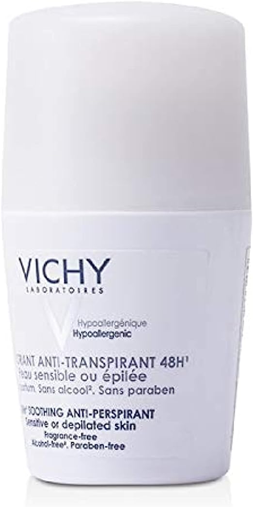 VICHY 48H ANTI PERSPIRANT SOOTHING DEO ROLL ON 50ML