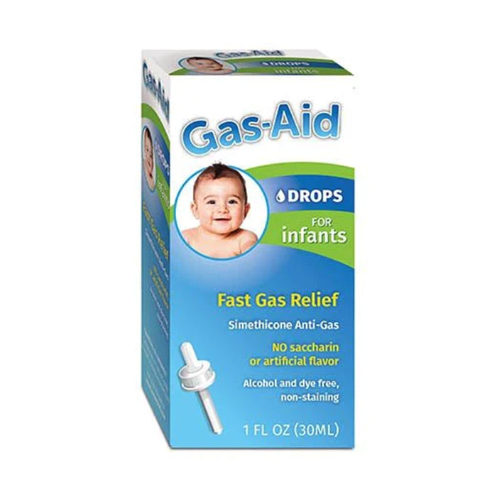قطرات مساعدة الغازات للرضع (تخفف مغص الرضع وانتفاخ البطن وآلام الإمساك).