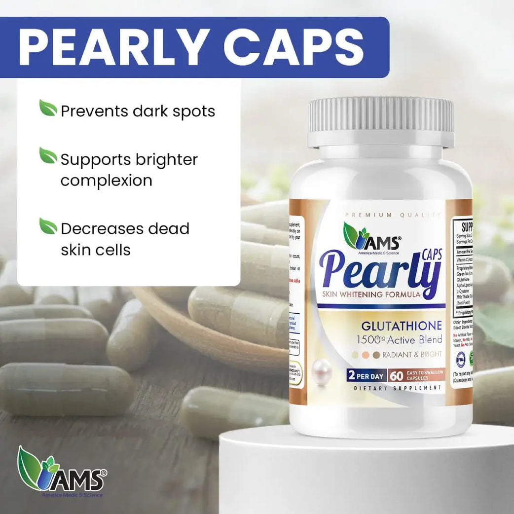 AMS PEARLY SKIN WHITENING CAP 60s