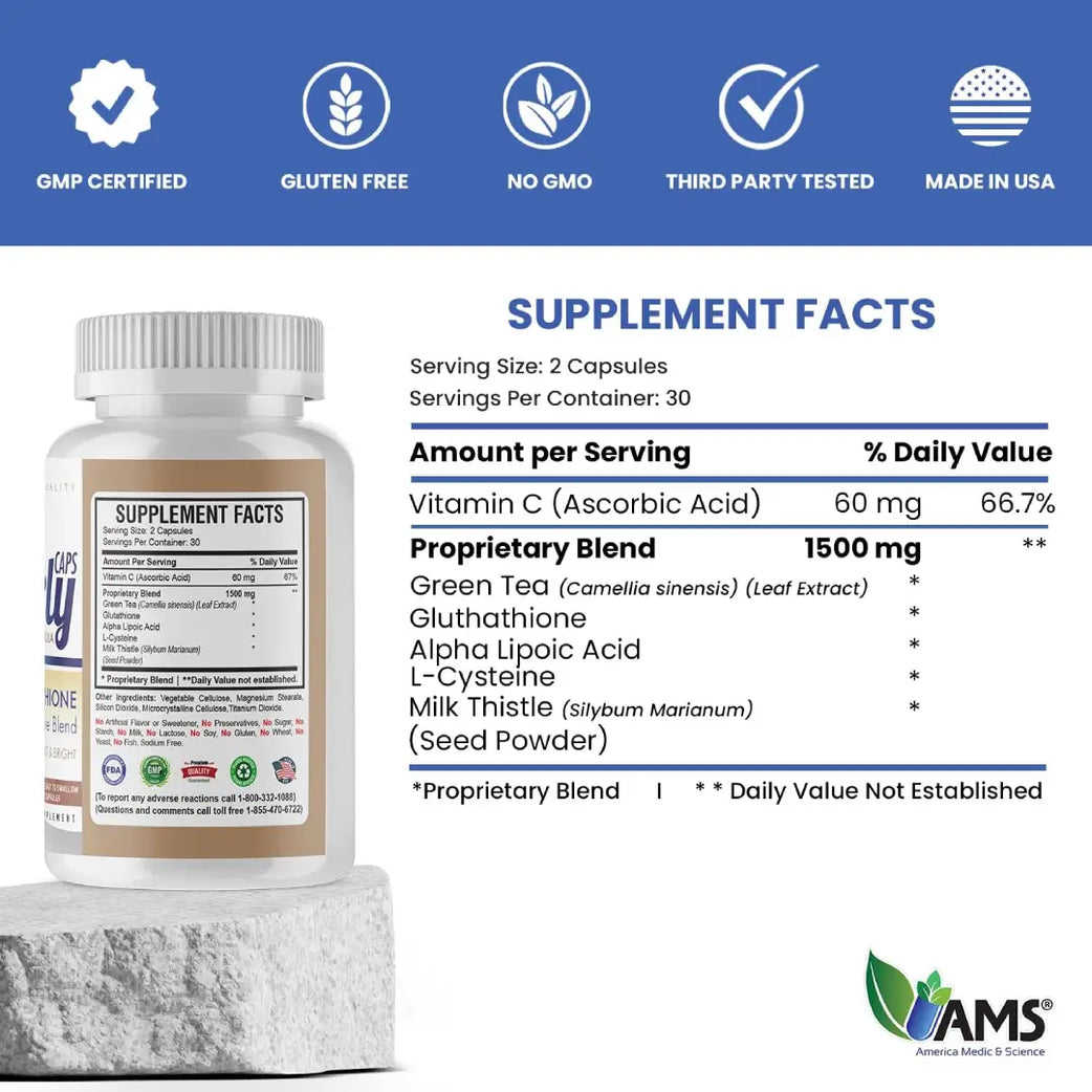 AMS PEARLY SKIN WHITENING CAP 60s
