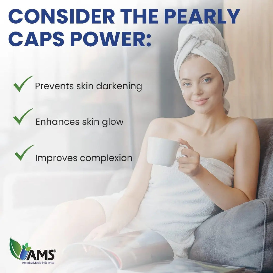 AMS PEARLY SKIN WHITENING CAP 60s