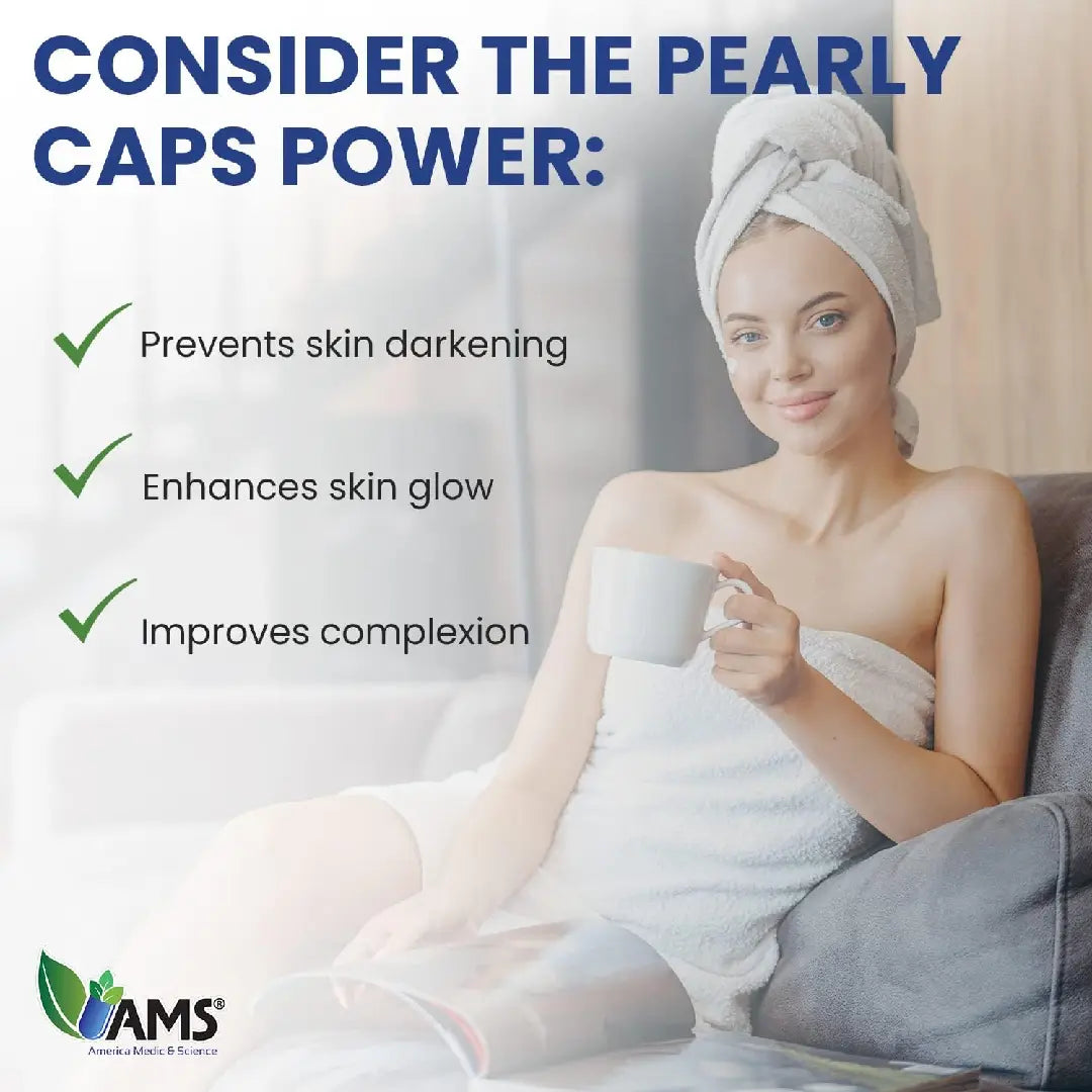 AMS PEARLY SKIN WHITENING CAP 60s