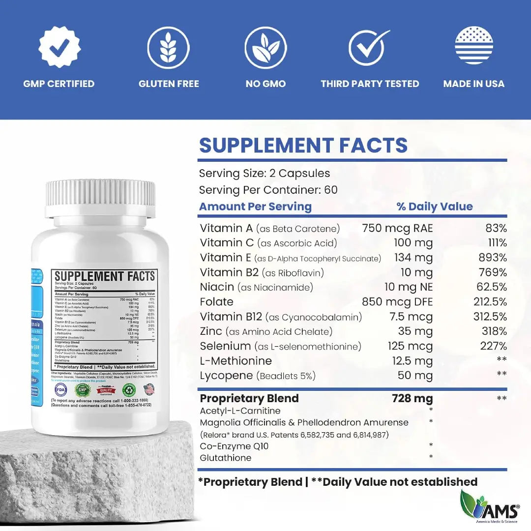 AMS Supreme MFS Plus Capsules 120s