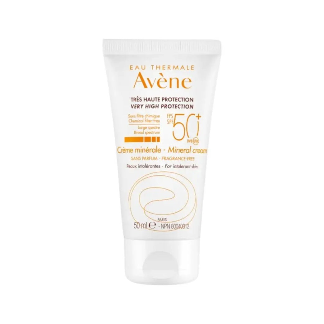 كريم افين المعدني بحماية عالية جدا SPF50+ 50 مل 01161