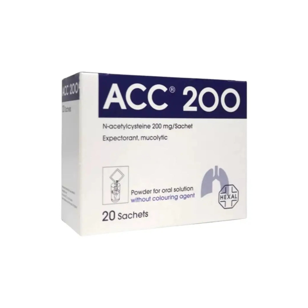 ACC 200 Expectorant Sachet 20s