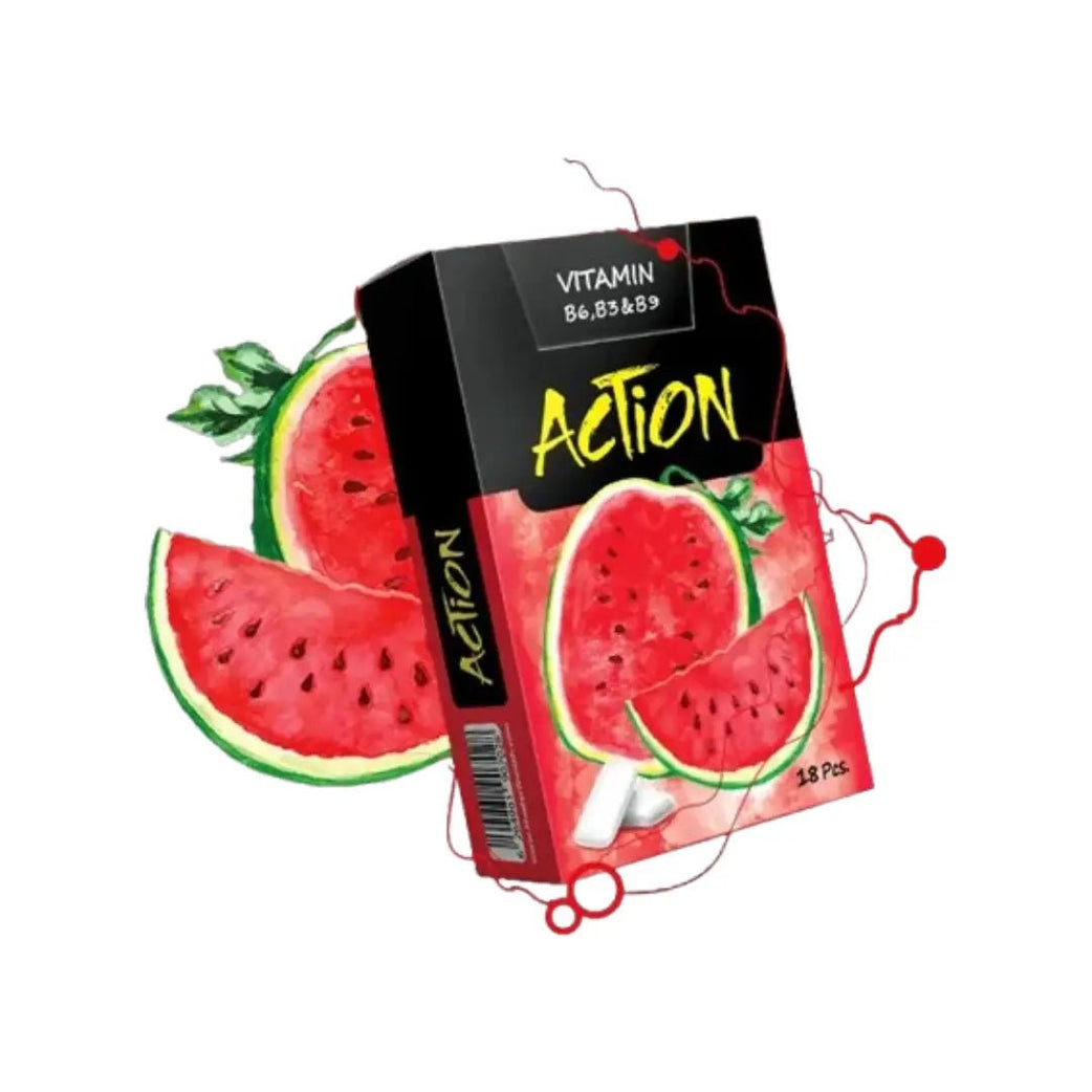 Action Gum Watermelon Flip Top 18s
