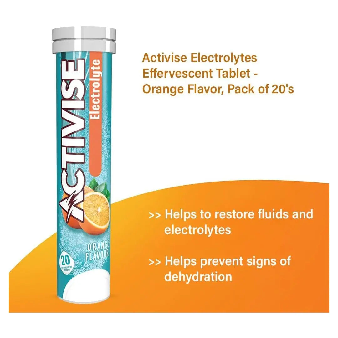 Activise Electrolyte Effervescent Tablets 20s