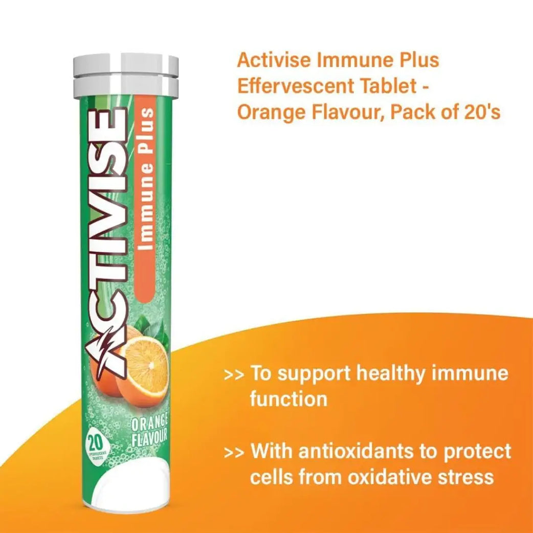 Activise Immune Plus Effervescent Tablets 20s