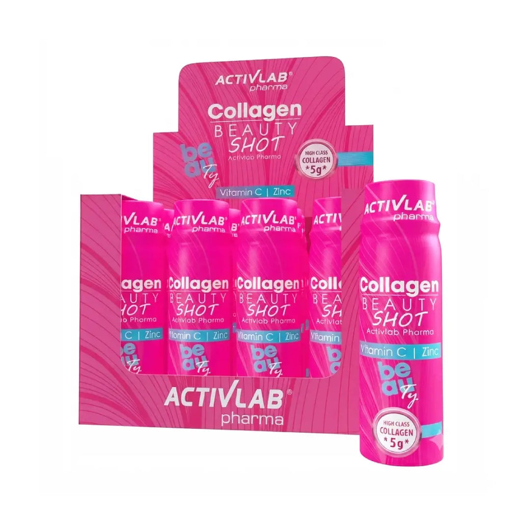 Activlab Collagen Beauty Shots 80ml x 12 – Ready-to-Drink Liquid Collagen Supplement