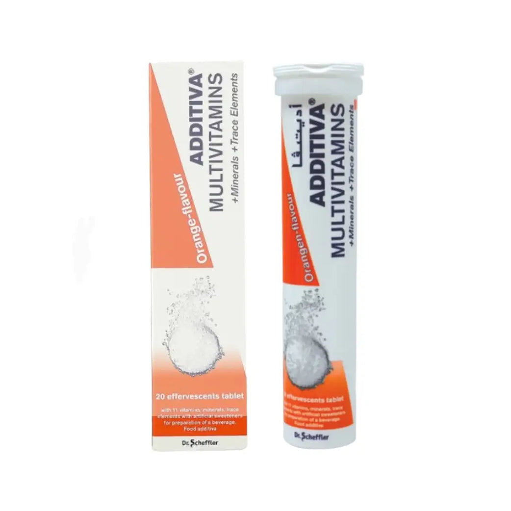 Additiva Multivitamins Orange Effervescent Tab 20s