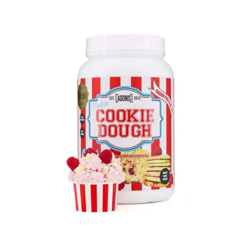 Adonis Protein Cookie Dough White Choc Berry 1kg Serv 25
