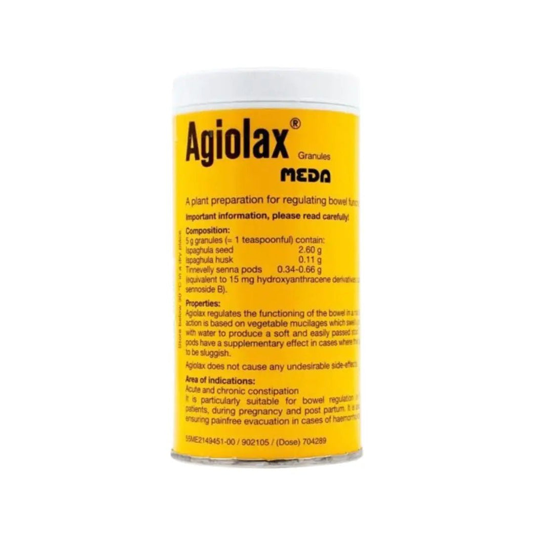 Agiolax Granules 250g  gentle natural laxative for relief from constipation and digestive comfor