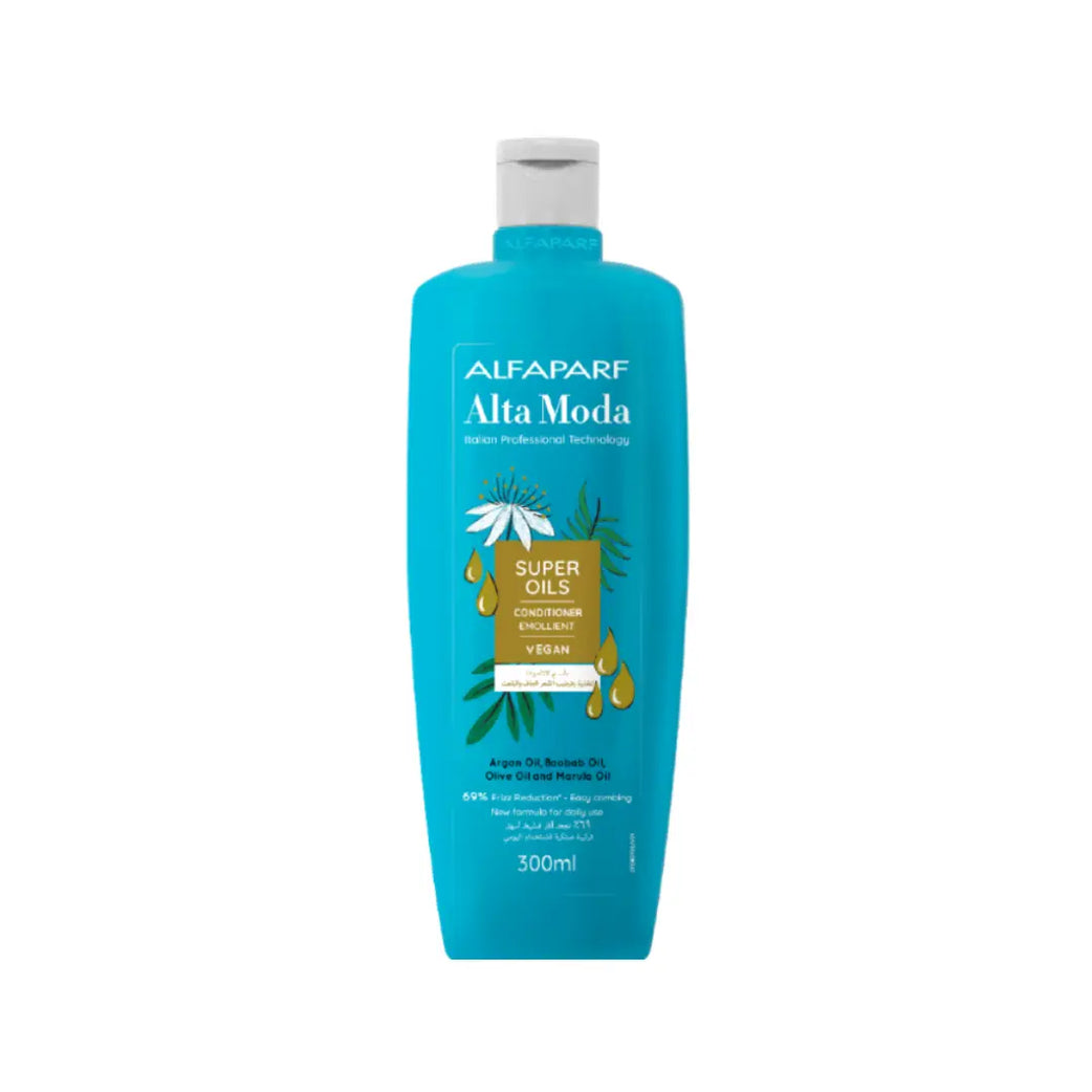 Alfaparf Alta Moda Super Oils Emollient Conditioner 300ml – Nourishing Hair Conditioner
