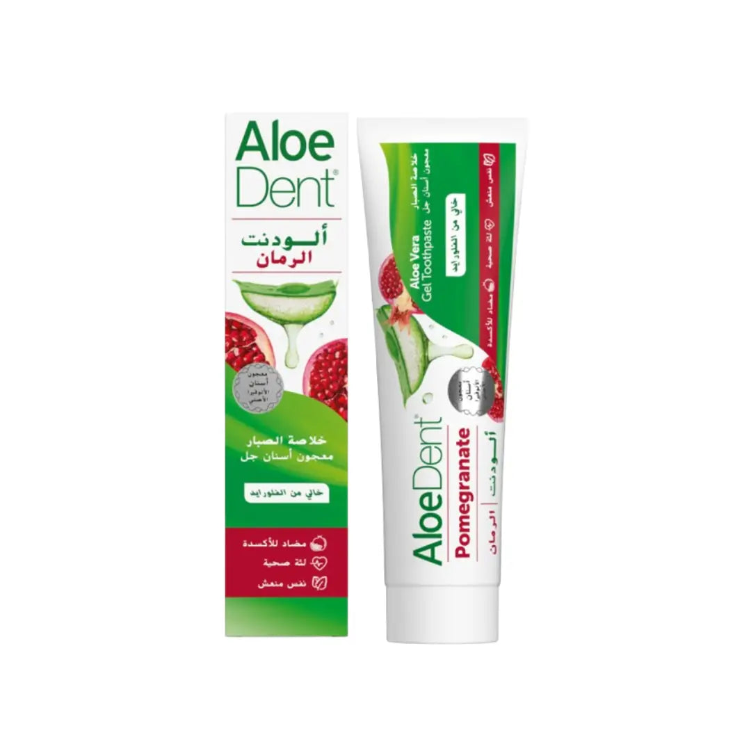 Aloedent Aloevera Triple Action Pomegranate 100ml