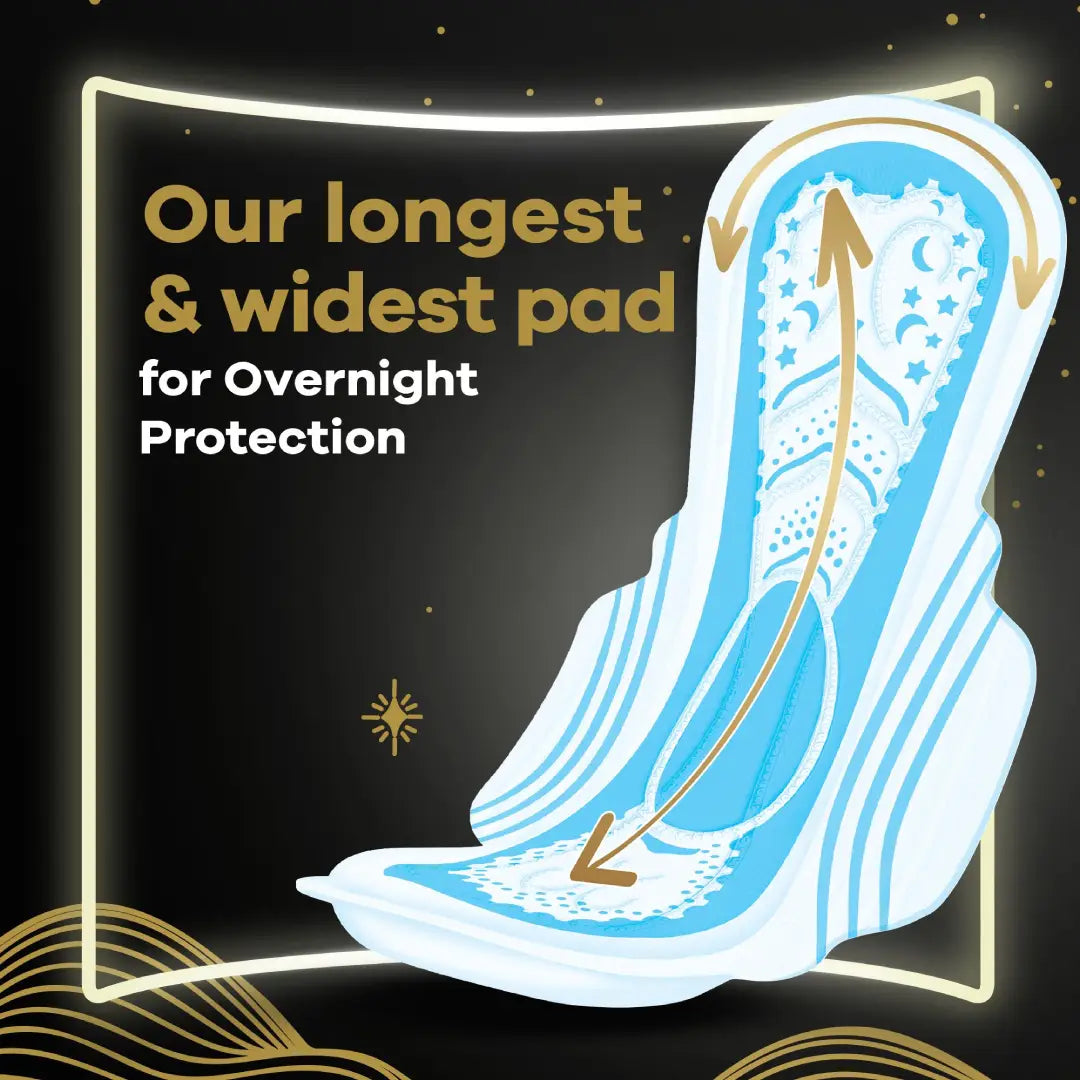 Always Dreamz Maxi Thick Heavy Night Pad With Wings 7S sanitary pads