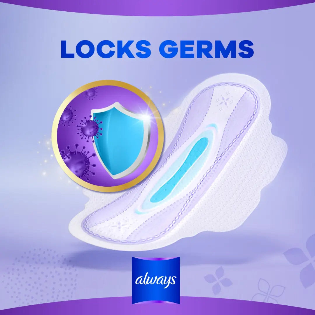Always Dreamz Maxi Thick Heavy Night Pad With Wings 7S sanitary pads