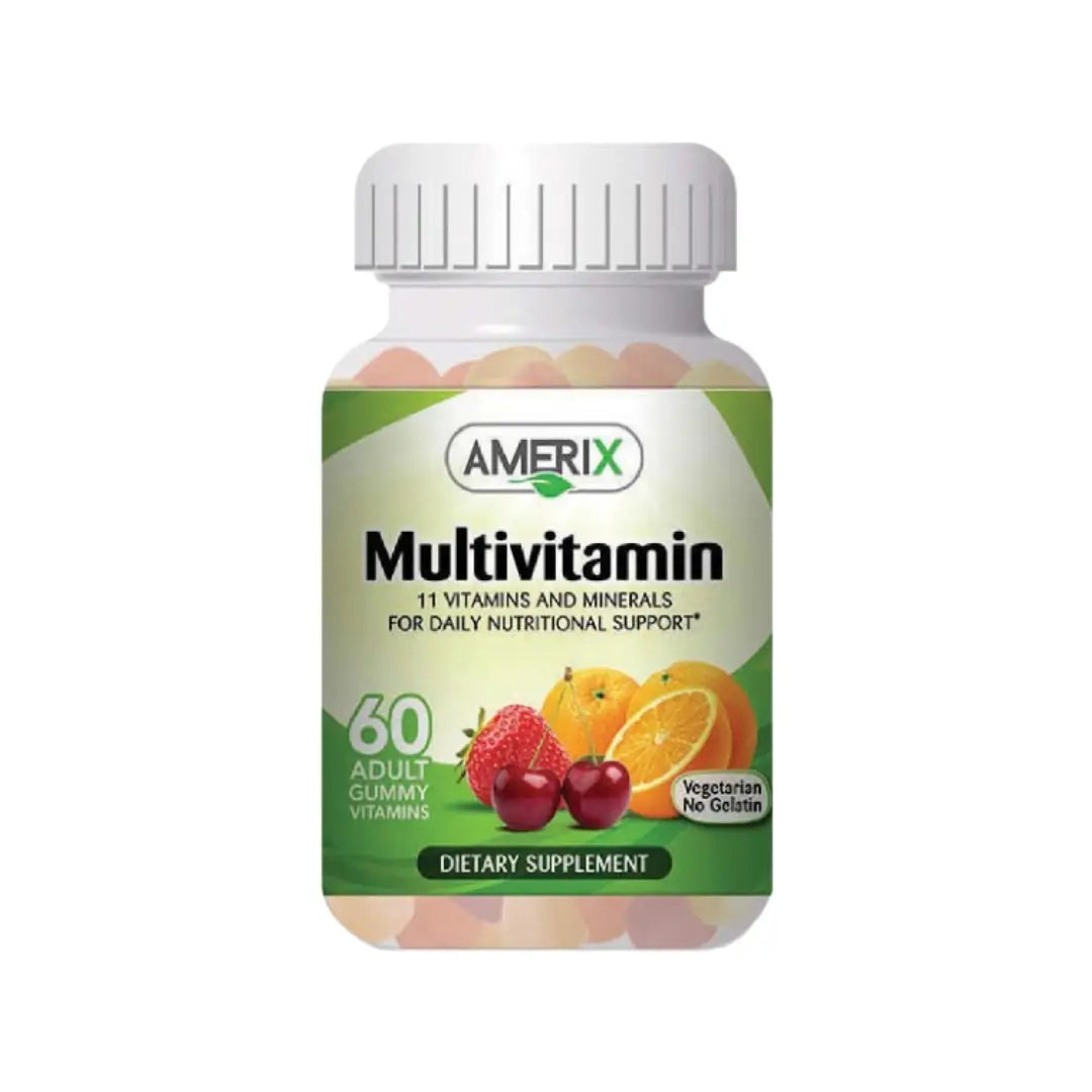Amerix Multivitamin Adult Gummies 60s Daily Multivitamin Supplement for Adults