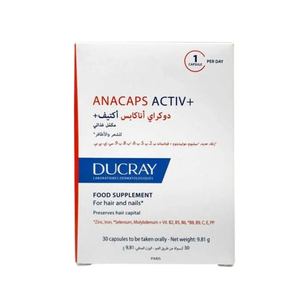 DUCRAY Anacaps Activ + Cap 30s