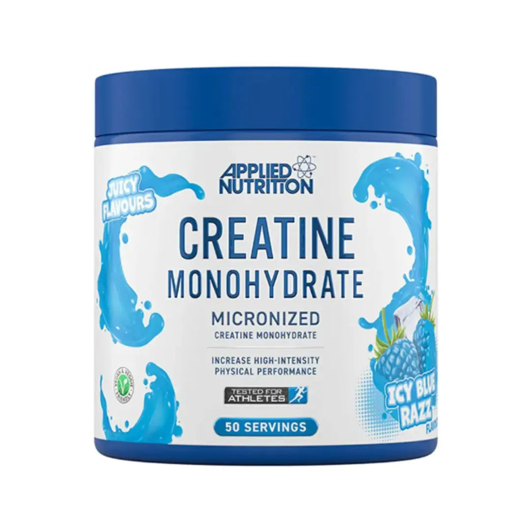 Applied Nutrition Creatine Monohydrate Icy Blue Razz 250g Serv 50