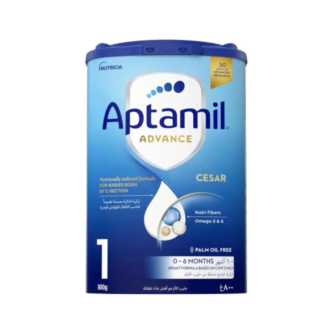 Aptamil Advance Cesar 1 Infant Milk Formula 800g – Nutritionally Complete Formula for Babies from Birth