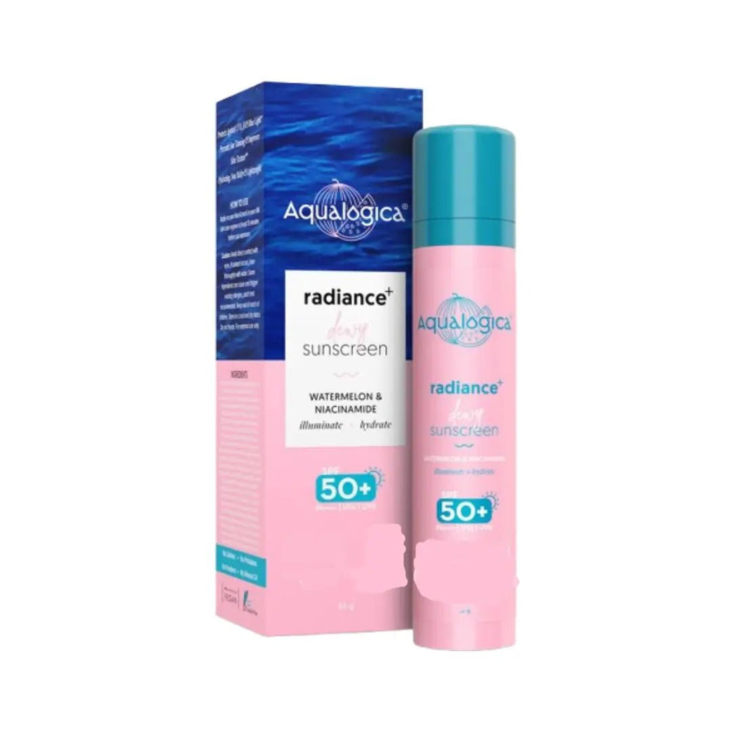Aqualogica SPF50+ Radiance + Dewy Sunscreen 50G