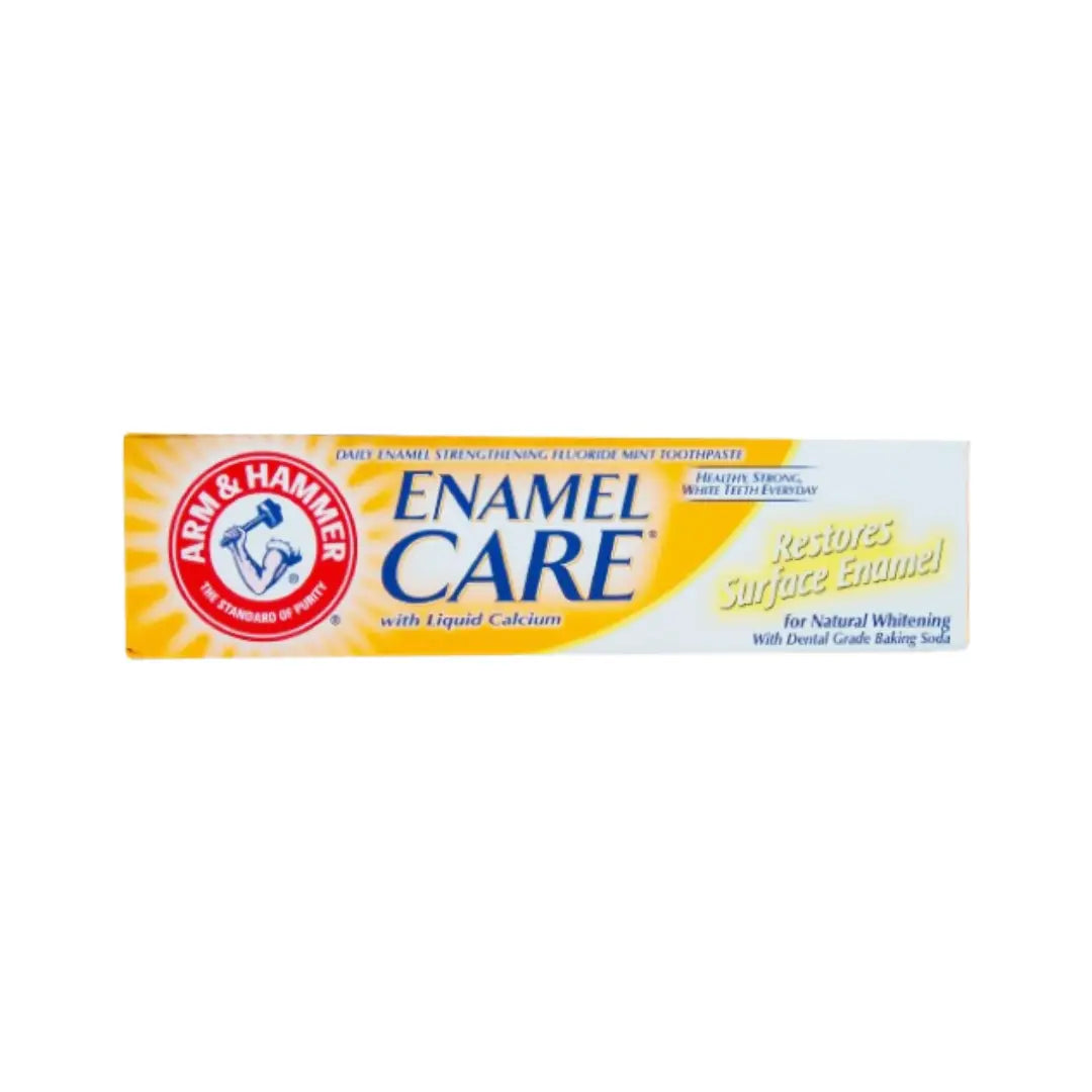 Arm & Hammer Enamel Care Natural Whitening Toothpaste 115g Fluoride Toothpaste for Stronger Enamel and Brighter Teeth