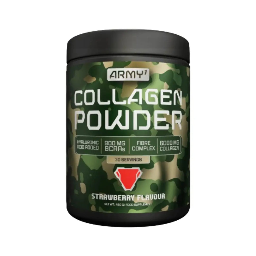 Army1 Collagen Powder Strawberry Flavor for Active Lifestyle