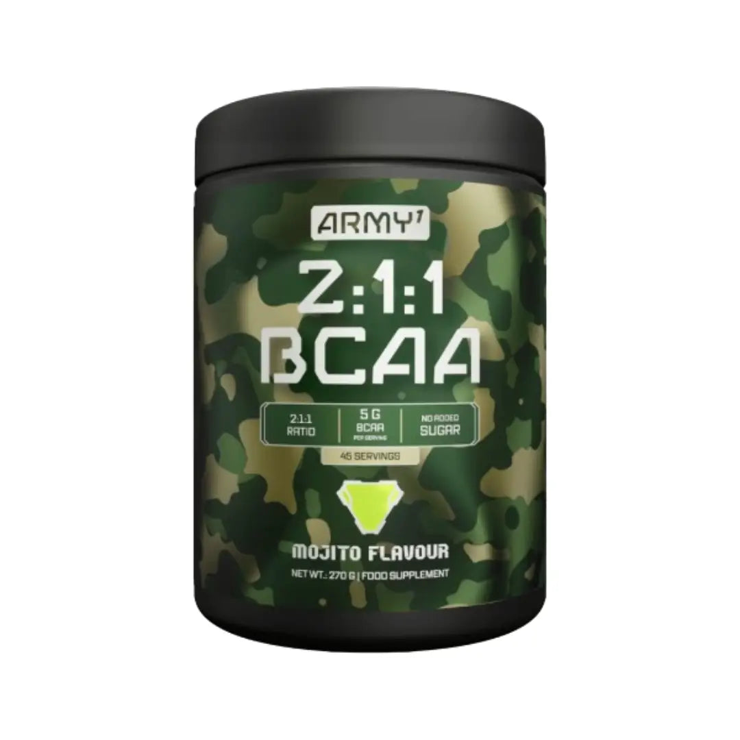Army 1 BCAA Mojito Flavor Powder for Active Lifestyle