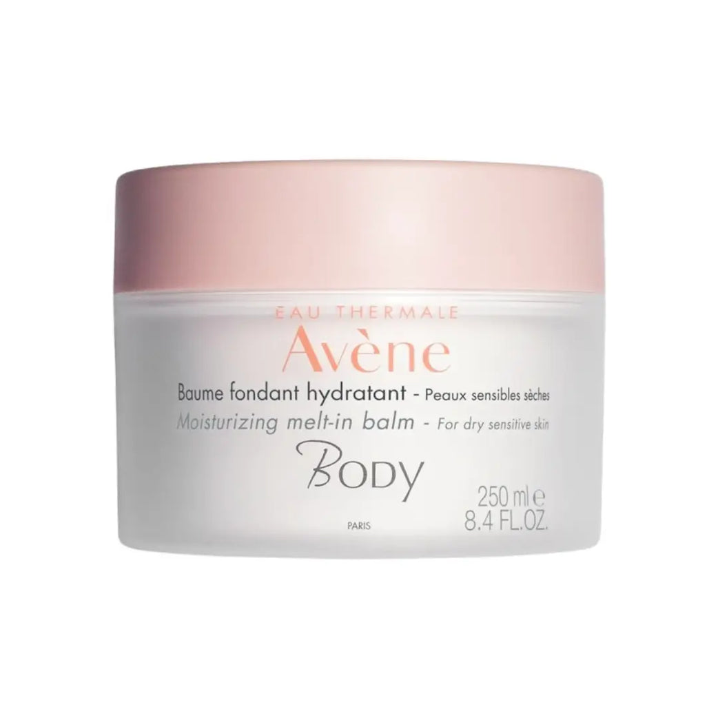 Avène Body Moisturizing Melt-in Balm 250ml | Hydrating Body Balm for Dry & Sensitive Skin | 24H Comfort Care