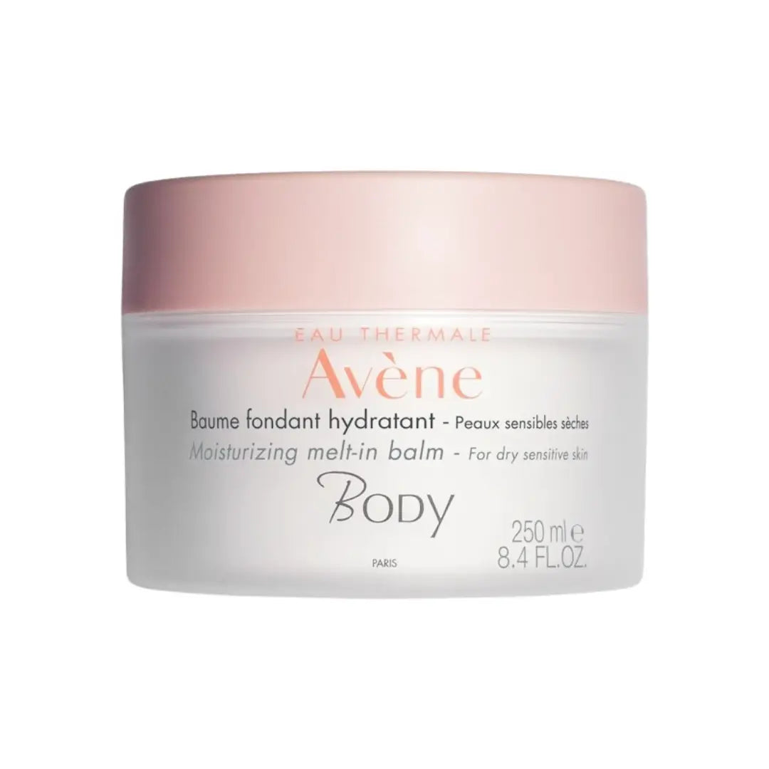 Avène Body Moisturizing Melt-in Balm 250ml | Hydrating Body Balm for Dry & Sensitive Skin | 24H Comfort Care