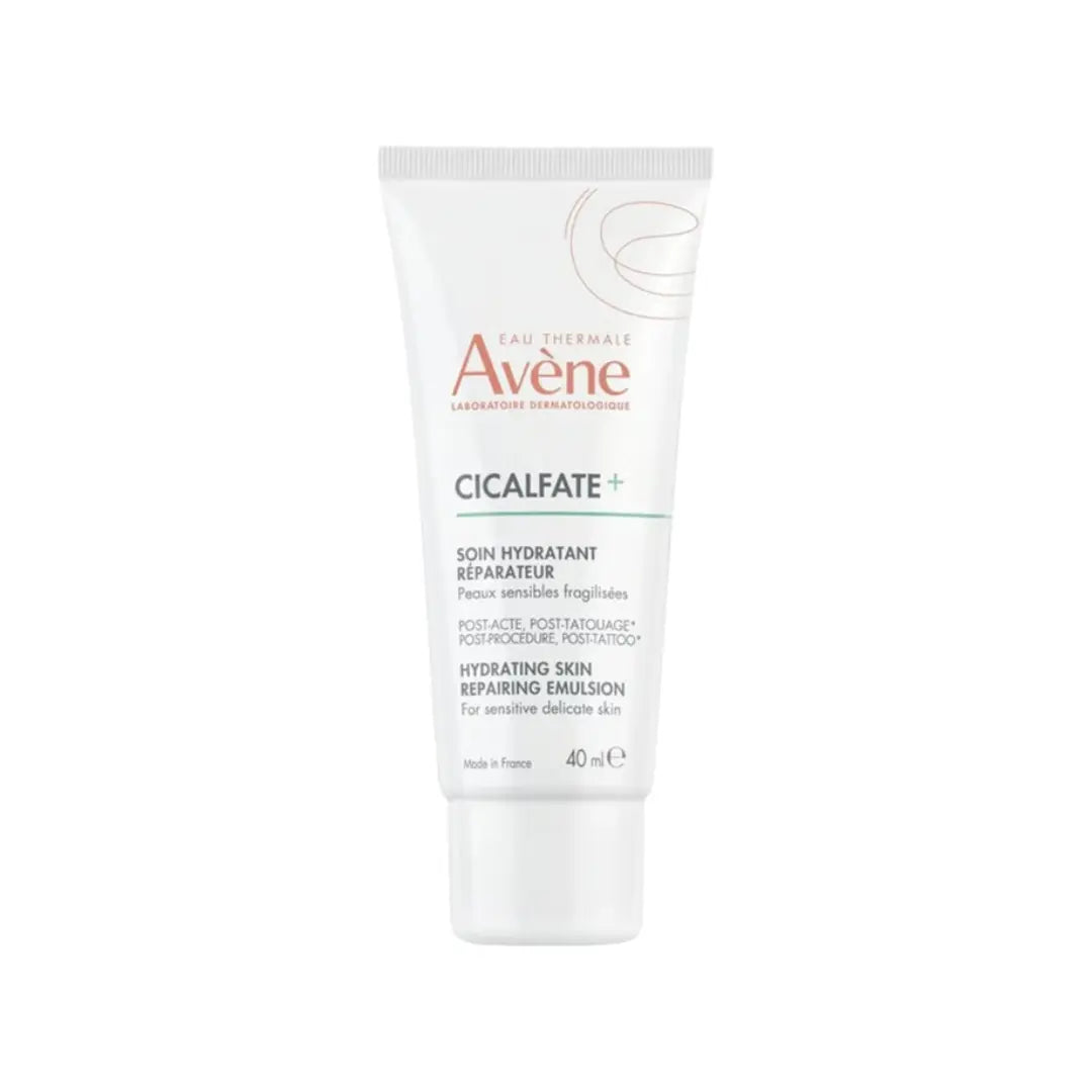 Avène Cicalfate+ Hydrating Skin Repairing Emulsion 40ml Soothing Moisturizing Face and Body Care